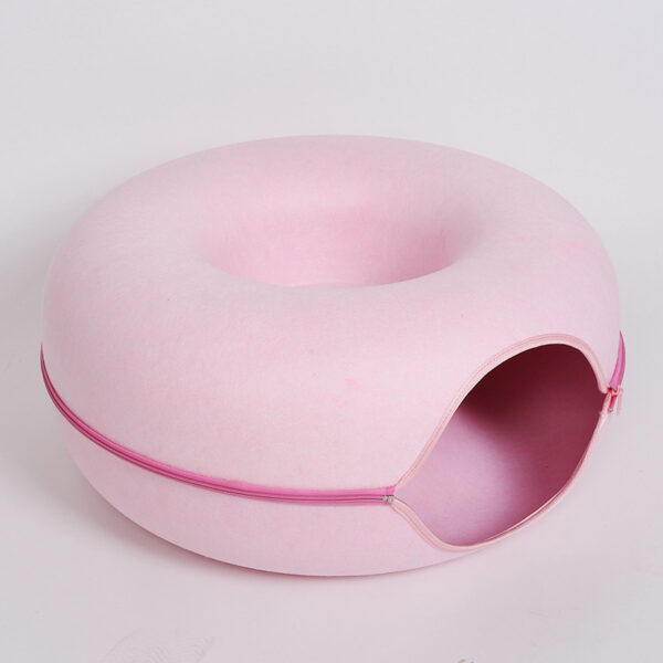 Breathable Felt Zippered Cat Nest