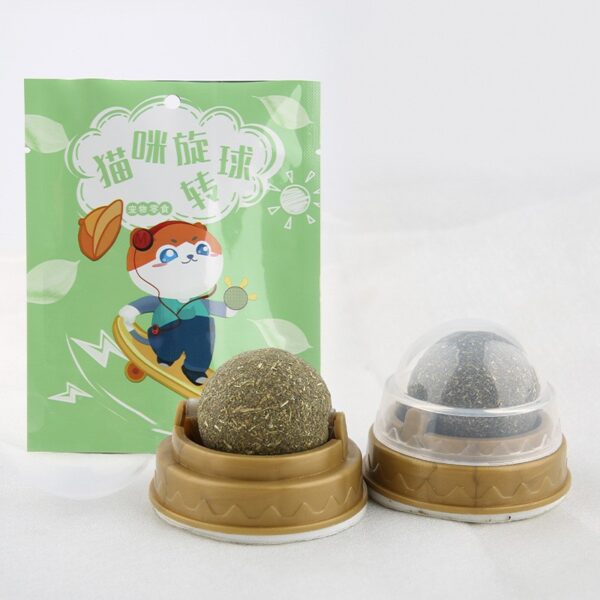 Rotating Cat Mint Ball